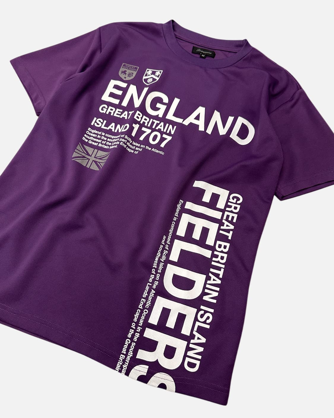 BEAUMERE egland purple sporty t-shirt 상품이미지2