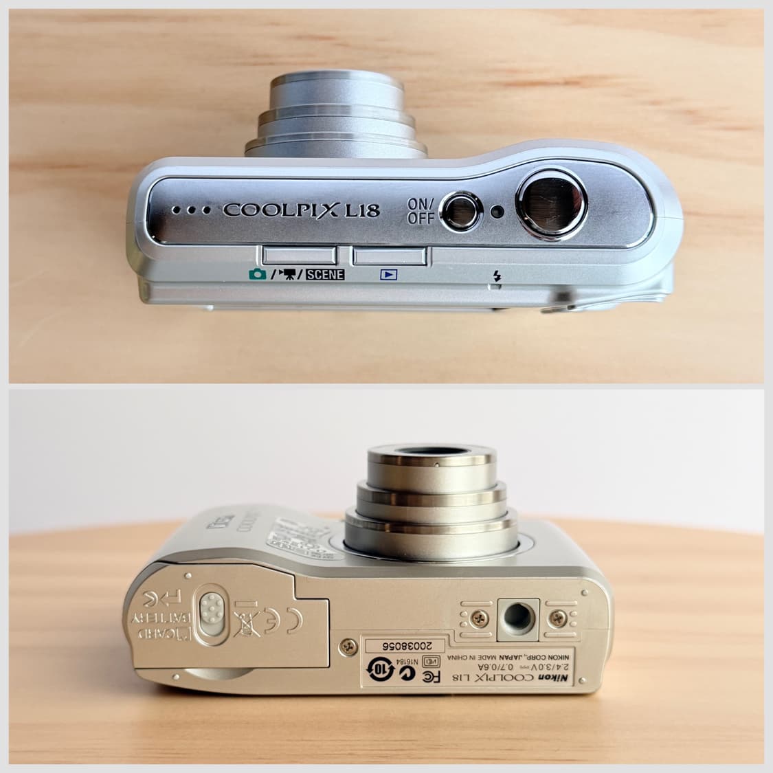 ✨클래식 실버 바디 Nikon COOLPIX L18 니콘 쿨픽스 상품이미지5