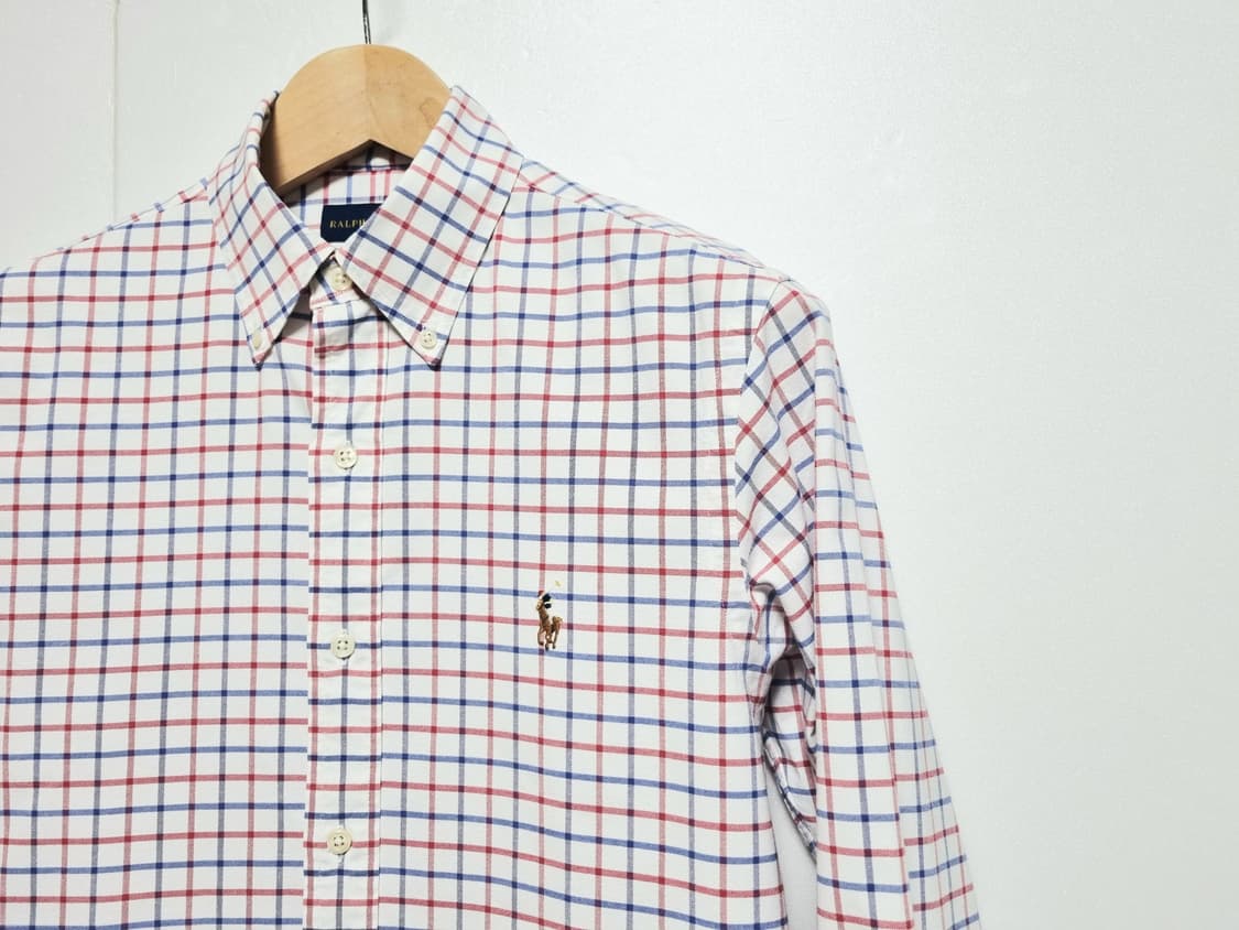 남성 POLO 폴로 랄프로렌 옥스포드 옥스퍼드 긴팔 체크 패턴 남방 셔츠 상품이미지8