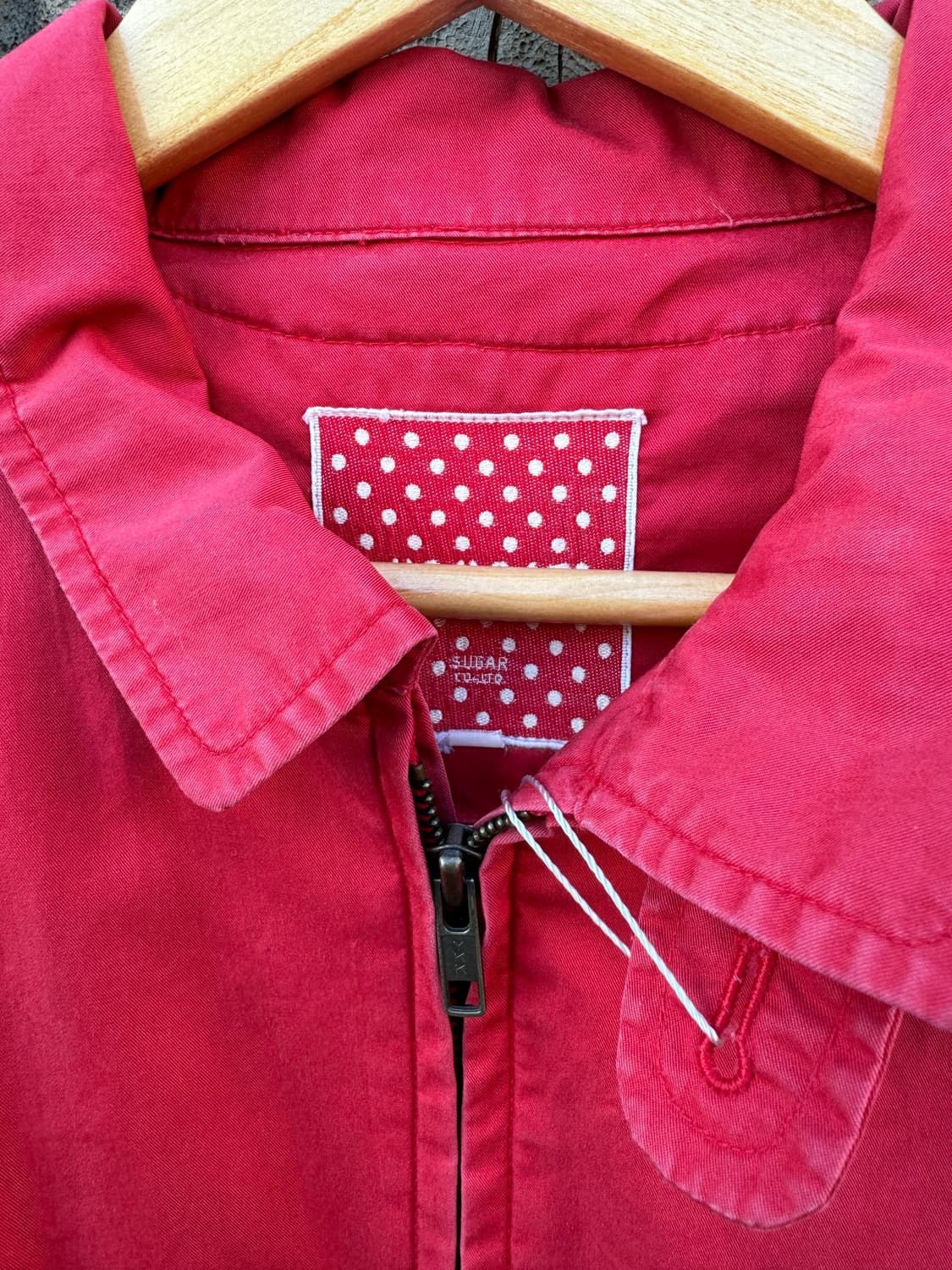 Nougat 빈티지 등 자수 페이딩 스윙톱 자켓 상품이미지6