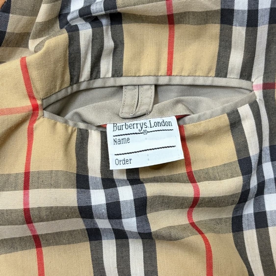 BURBERRYS 노바체크 블루종 상품이미지7