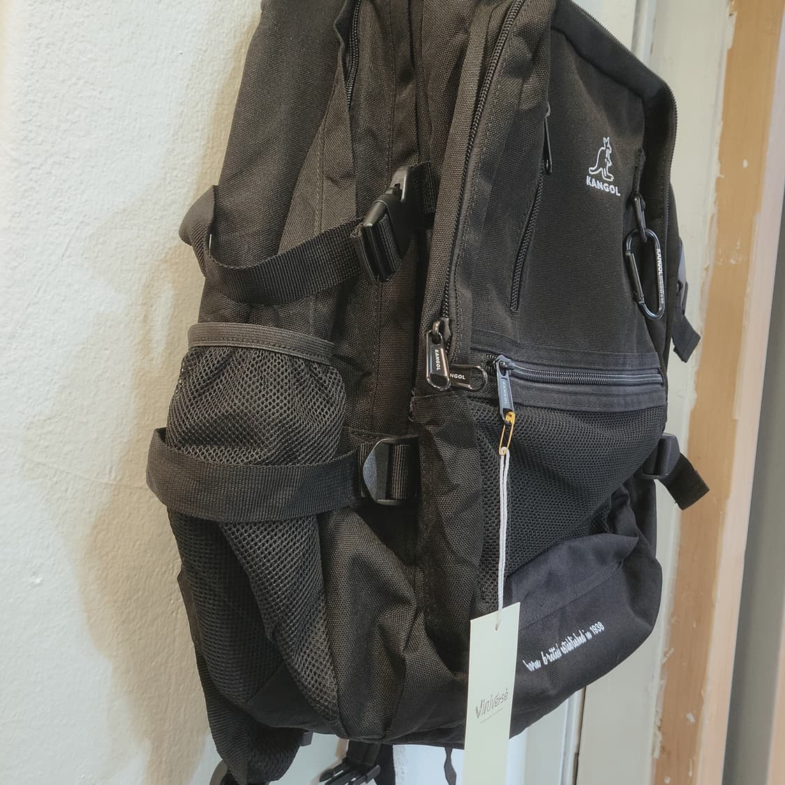 캉골 블랙 백팩(새상품 컨디션) 상품이미지2