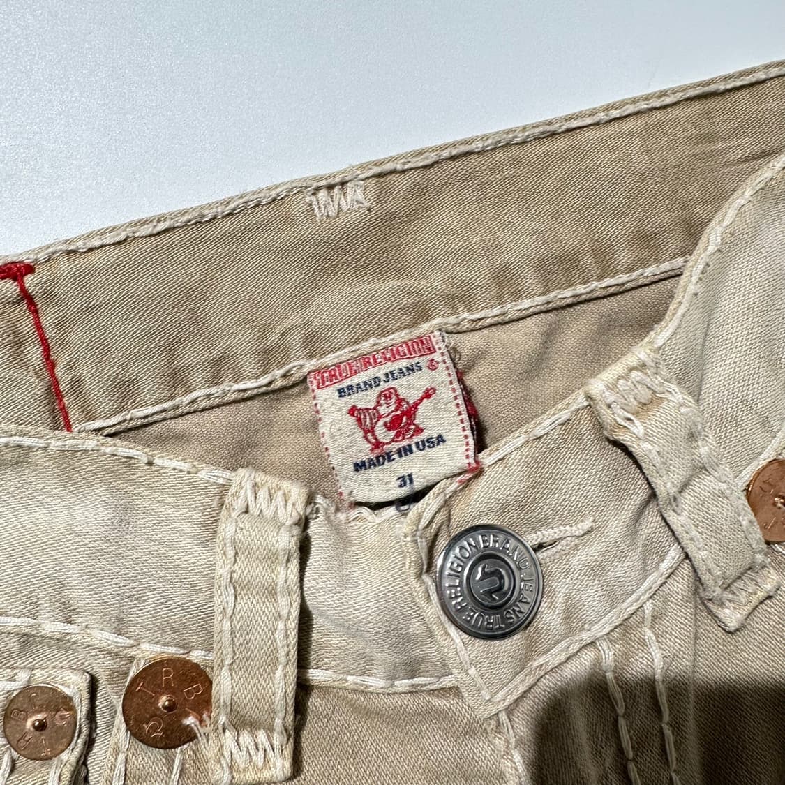 트루릴리전 빌리 슈퍼 티 데님 팬츠 상품이미지6