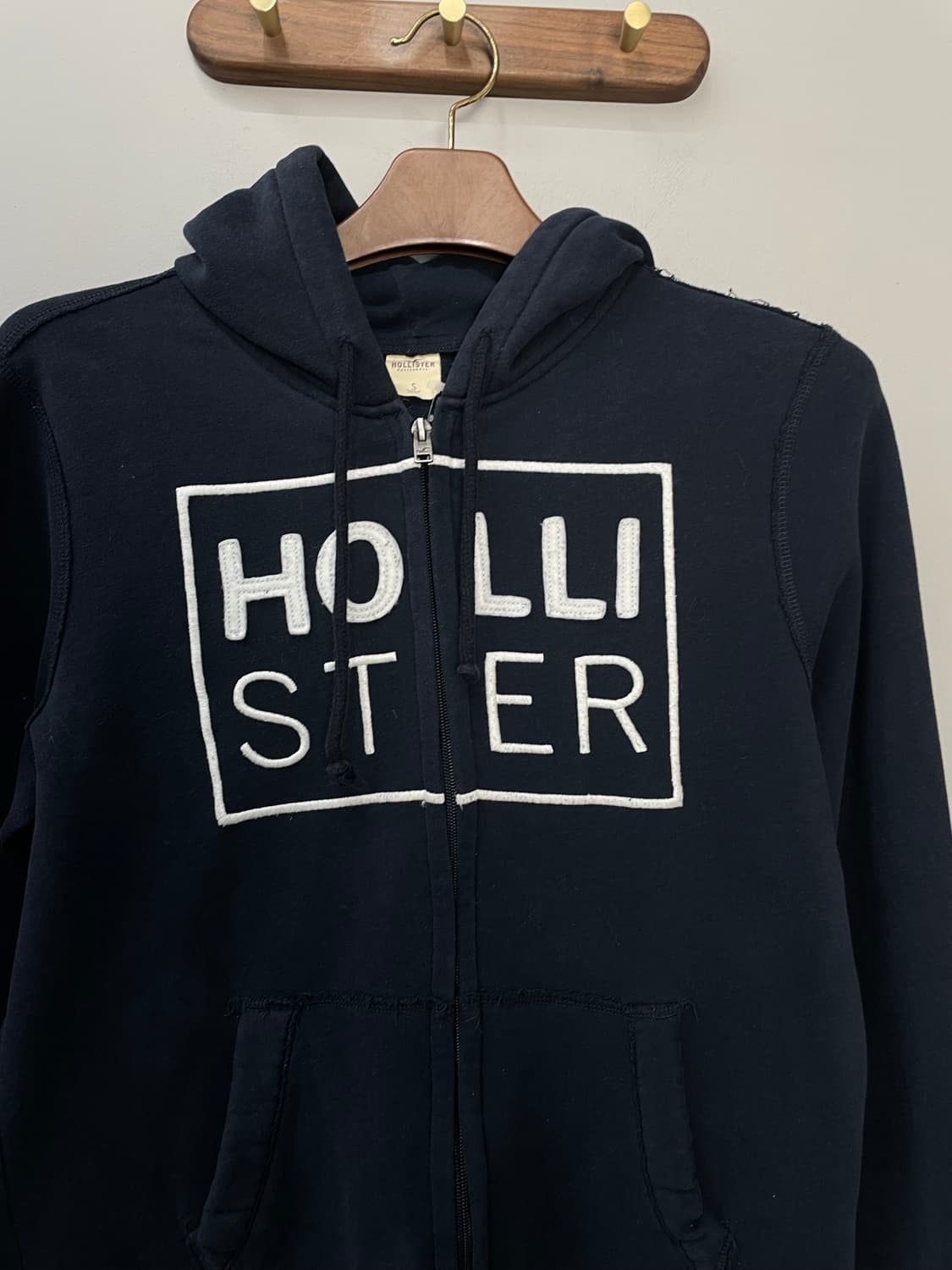 홀리스터 네이비 후드집업 H1077 상품이미지3