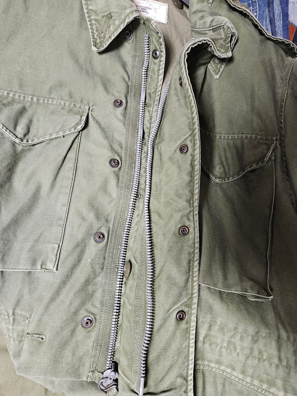 60s m51 미군 필드자켓 s/r 오리지널 필드자켓 상품이미지5