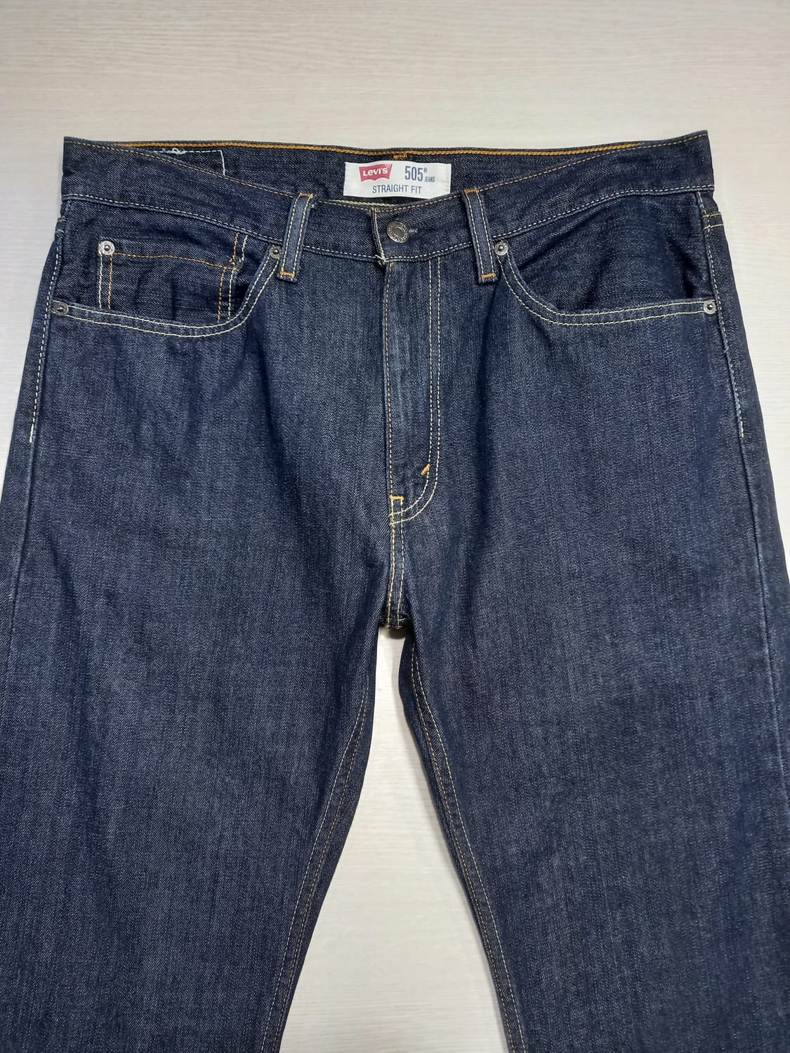 34 리바이스505 Colombia 일자진 진청 34-558 상품이미지3