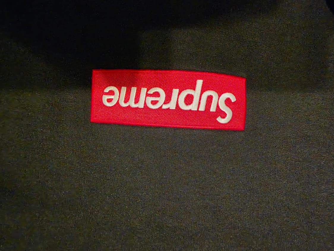 슈프림 박스로고 크루넥 블랙 XL 상품이미지2