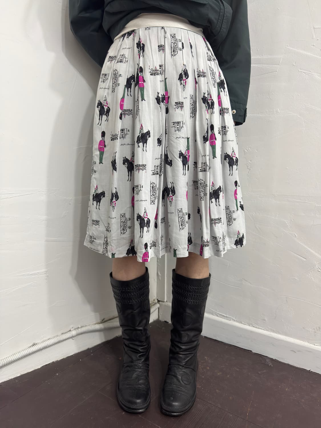 printing midi skirt 상품이미지3