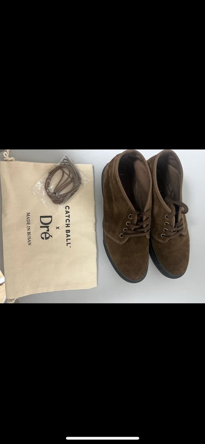 드레프로젝트 x 캐치볼 CS-shoes 카멜브라운 상품이미지7