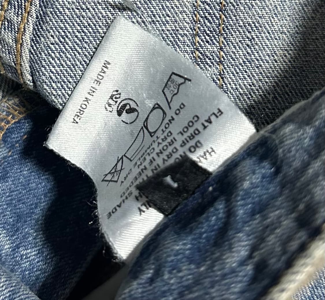 선데이오프클럽 데미지 웨이스트 디스트레스드 팬츠 상품이미지6