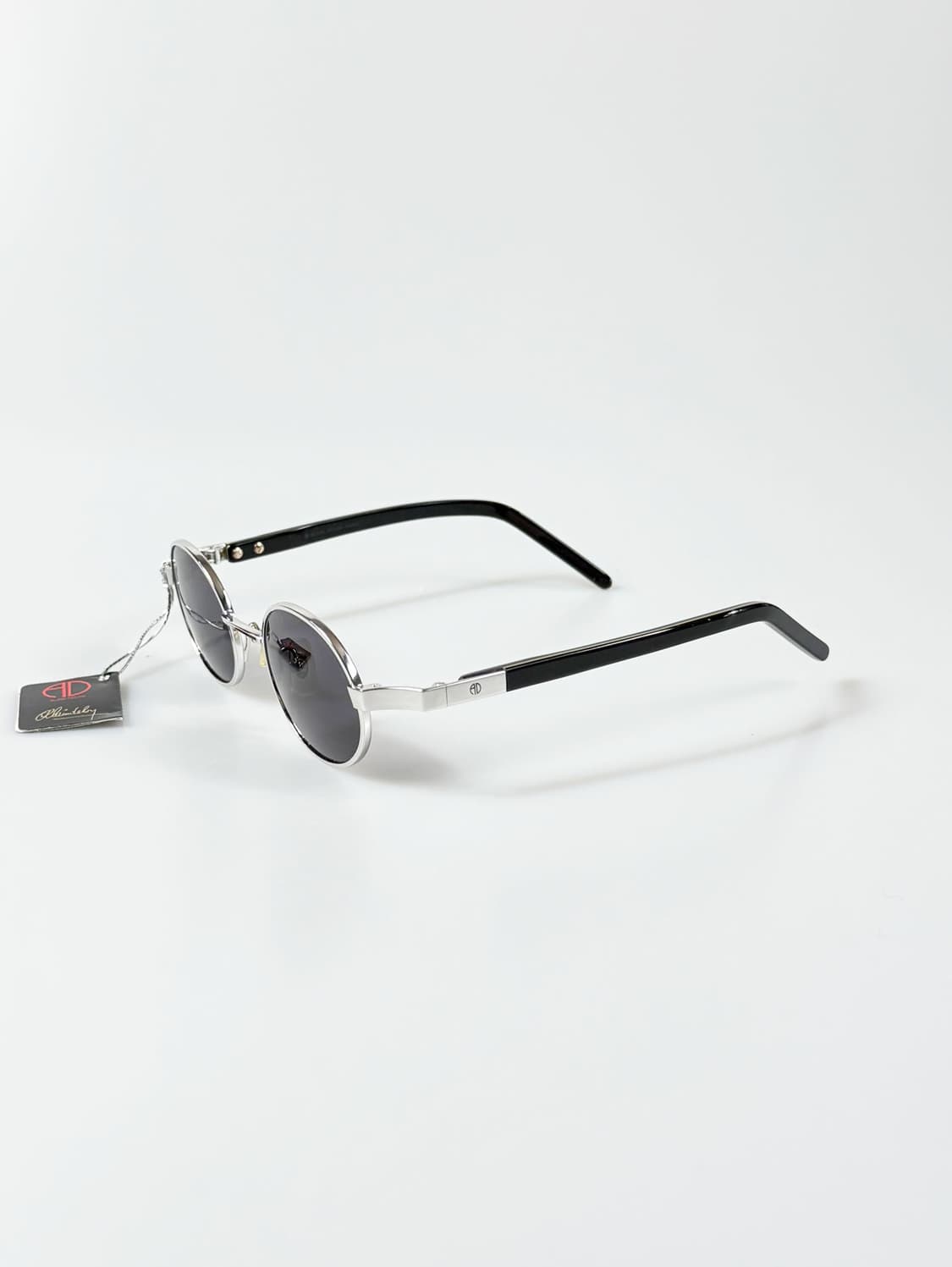 90s ALAIN DELON 알랭들롱 실버 오벌 프레임 빈티지 선글라스 상품이미지3