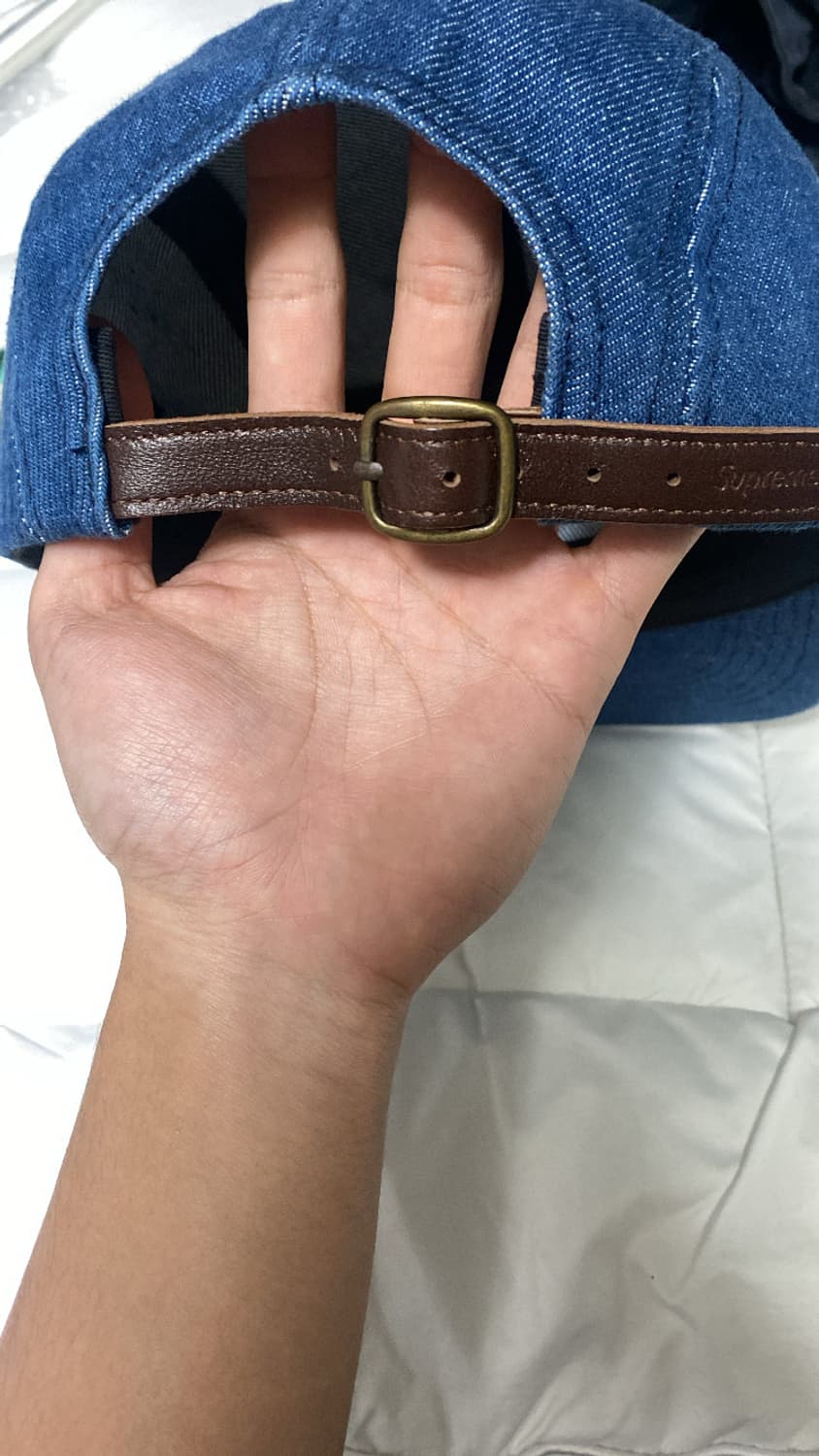 슈프림 데님 볼캡 상품이미지2