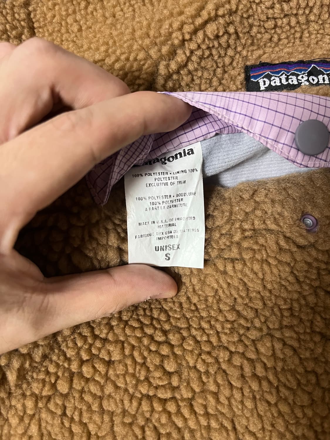 [s]파타고니아 글리세이드(브라운/라벤더) 상품이미지3