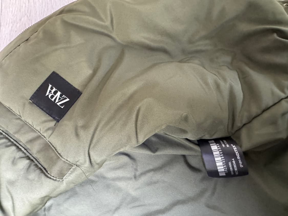 [L]자라 패딩 보트 점퍼 상품이미지4