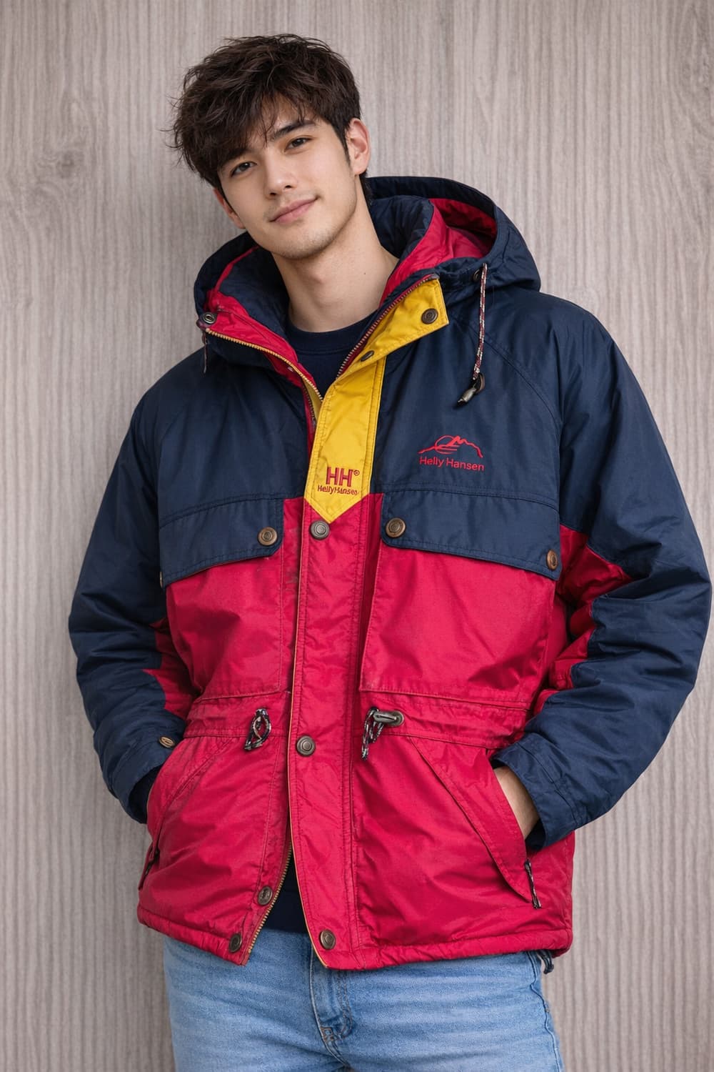 (할인)90's euro vtg 헬리한센 대장 패딩 점퍼 상품이미지1