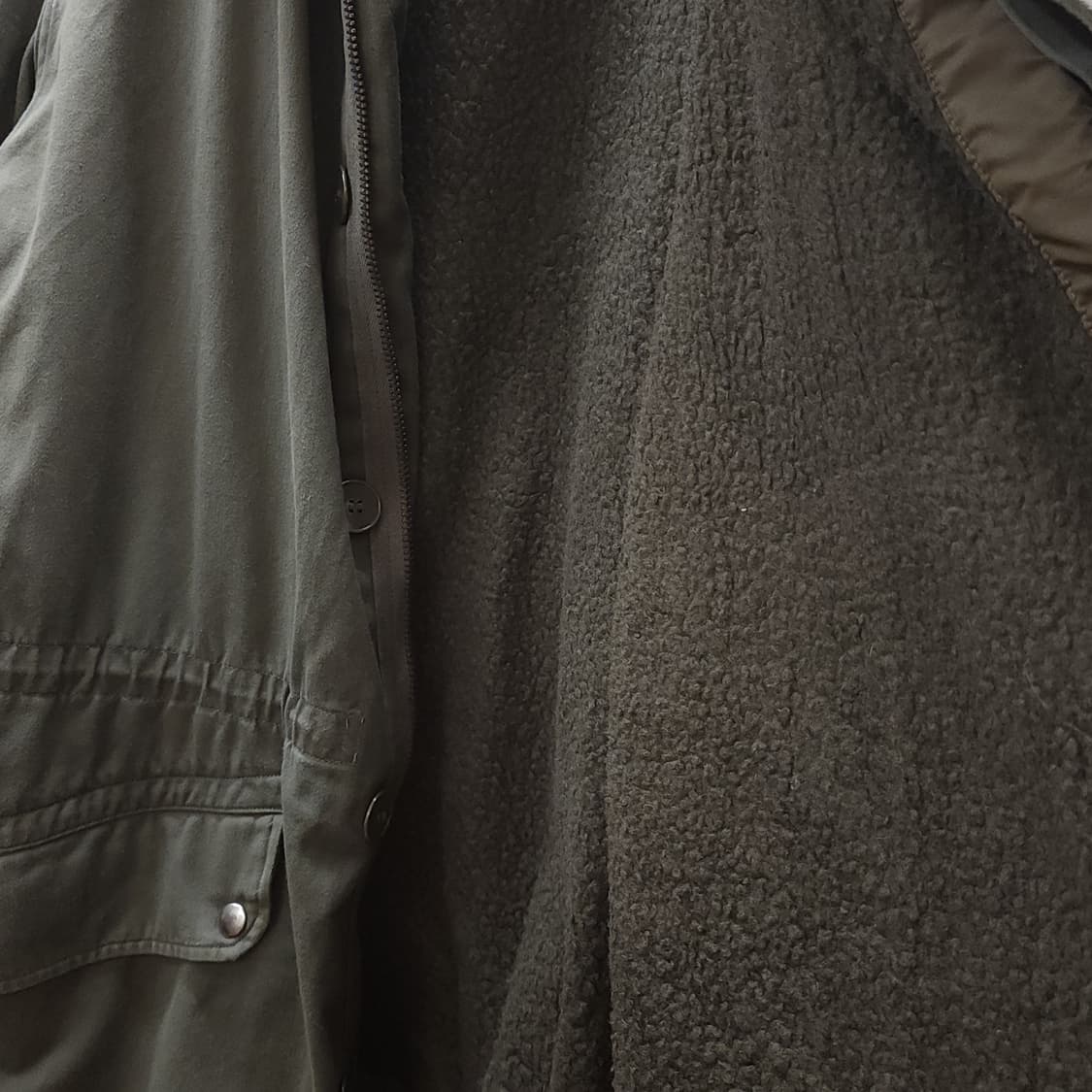 빈티지 프랑스군 m64 밀리터리 모즈파카 올리브 그린 92L 상품이미지9