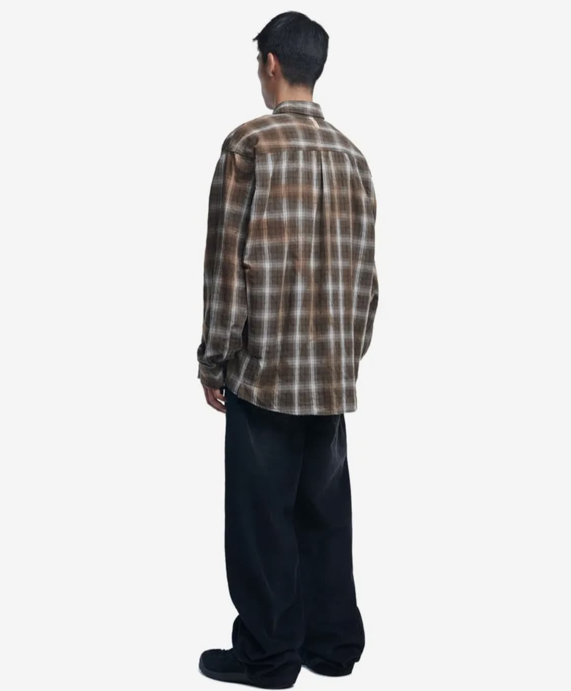 노매뉴얼 O.D 셔츠 브라운 M 상품이미지4