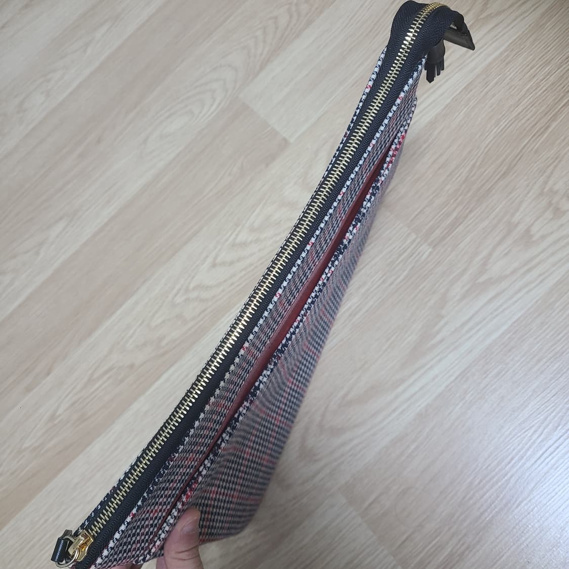 토마스브라운 체크 클러치 상품이미지6