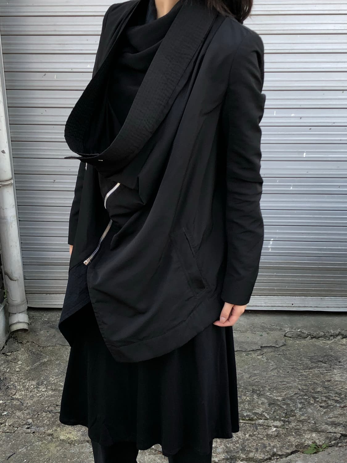 릭오웬스 비대칭 자켓 상품이미지2