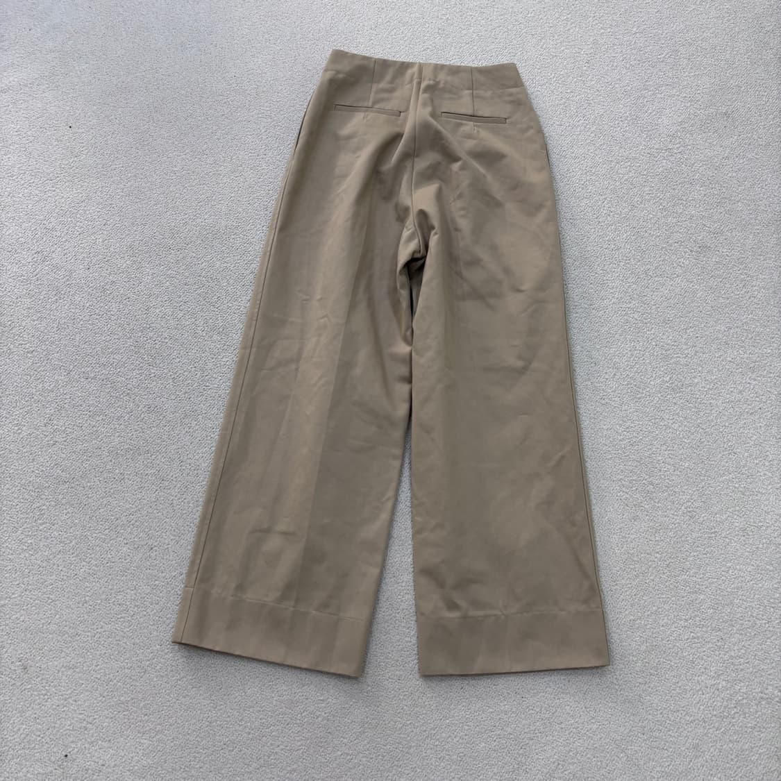 1 게드 여성 베이지 와이드 치노 팬츠 0622E2 상품이미지2