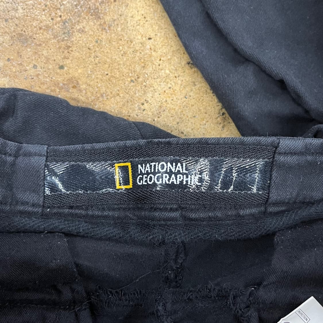 [정품/91] 내셔널지오그래픽 블랙 카고 바지 b18 상품이미지6
