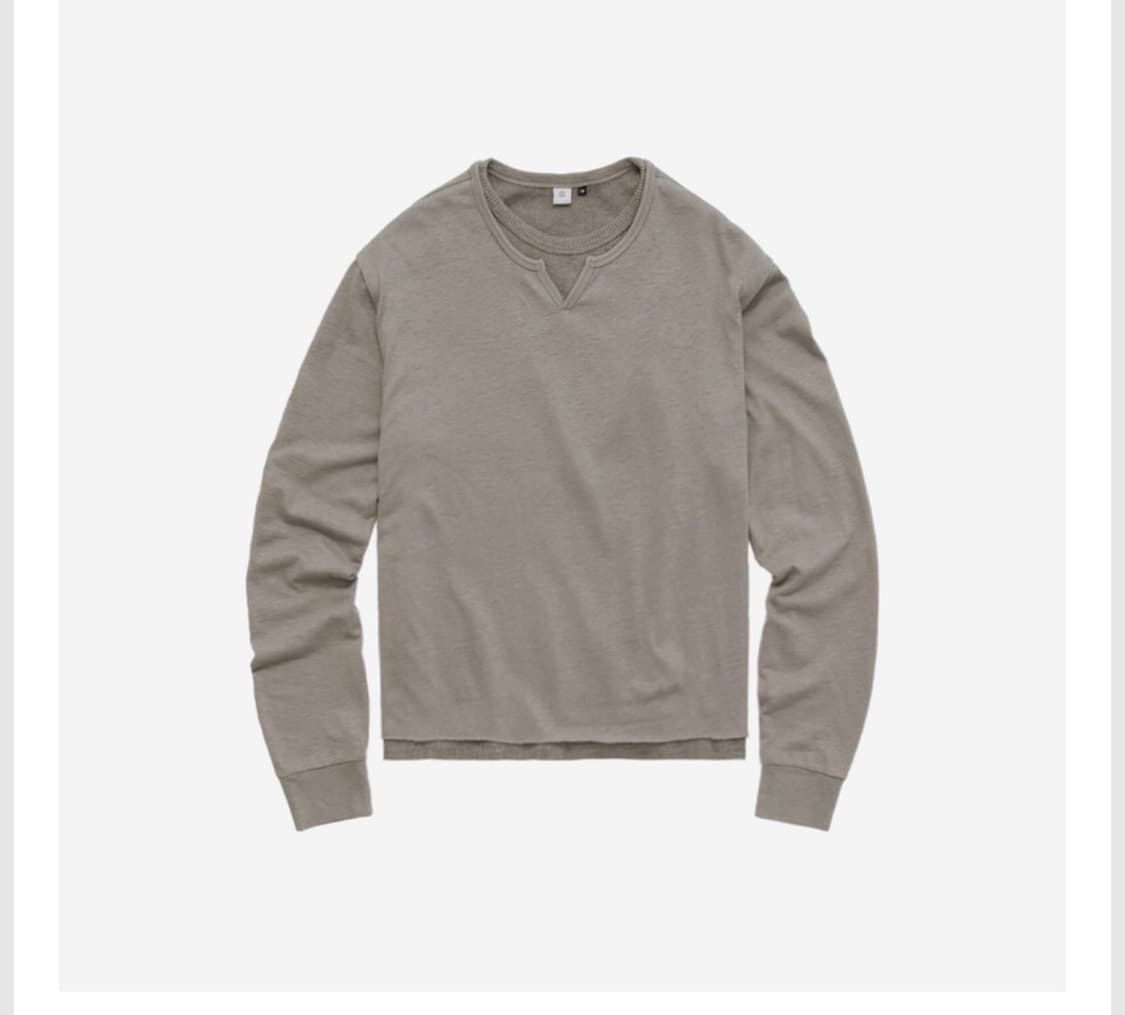 폴리테루 루트넥 타우페4 상품이미지1