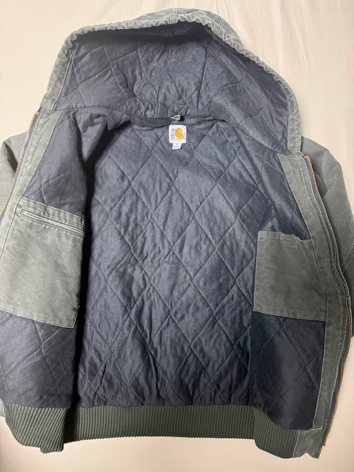 칼하트 액티브 자켓 OG J130 MOS 모스그린 상품이미지3