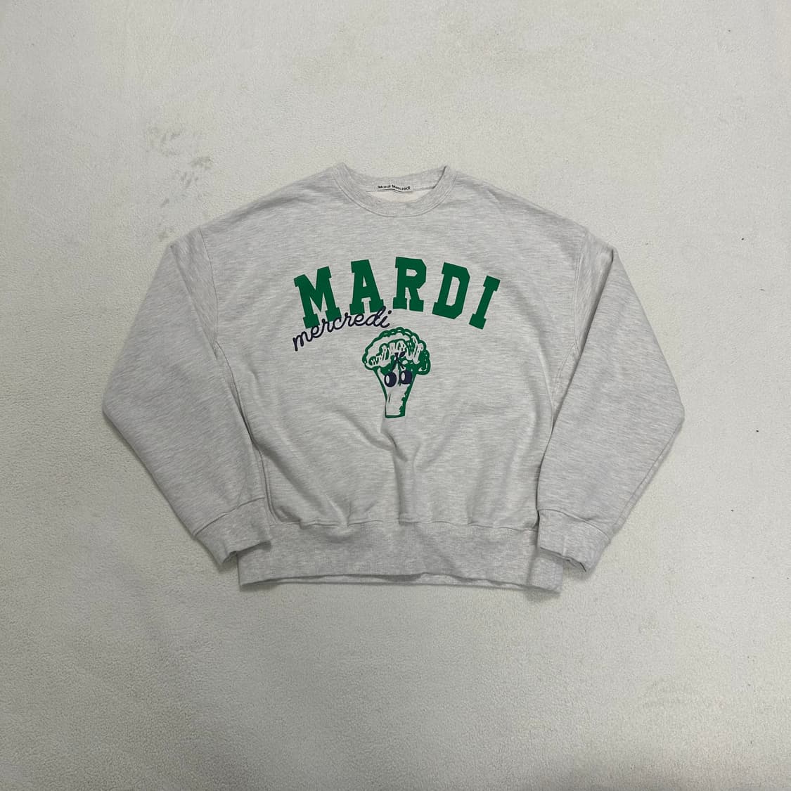 Mardi Mercredi Melange Sweatshirt  상품이미지4