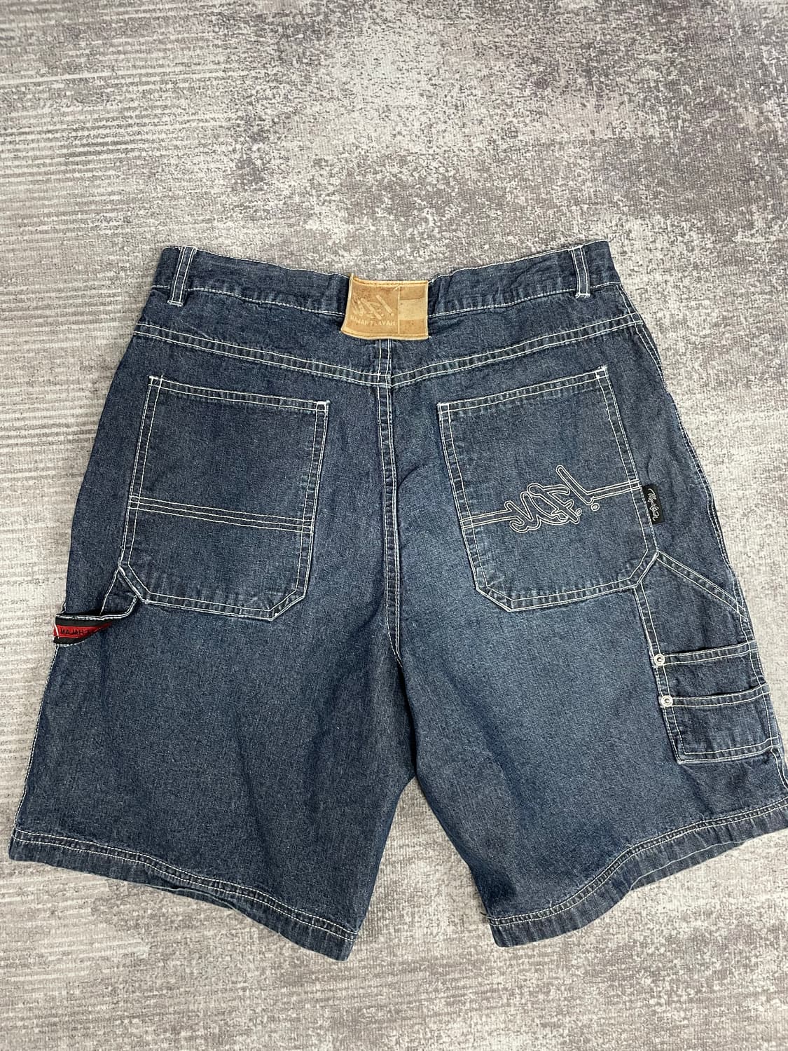 90s vtg MF 마자플라바 하프데님 상품이미지3