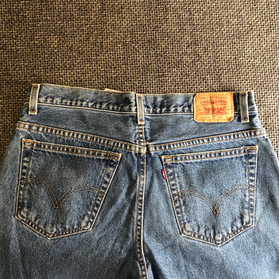 [32-33] 00s Levi's 550 컷팅 1/2데 상품이미지5