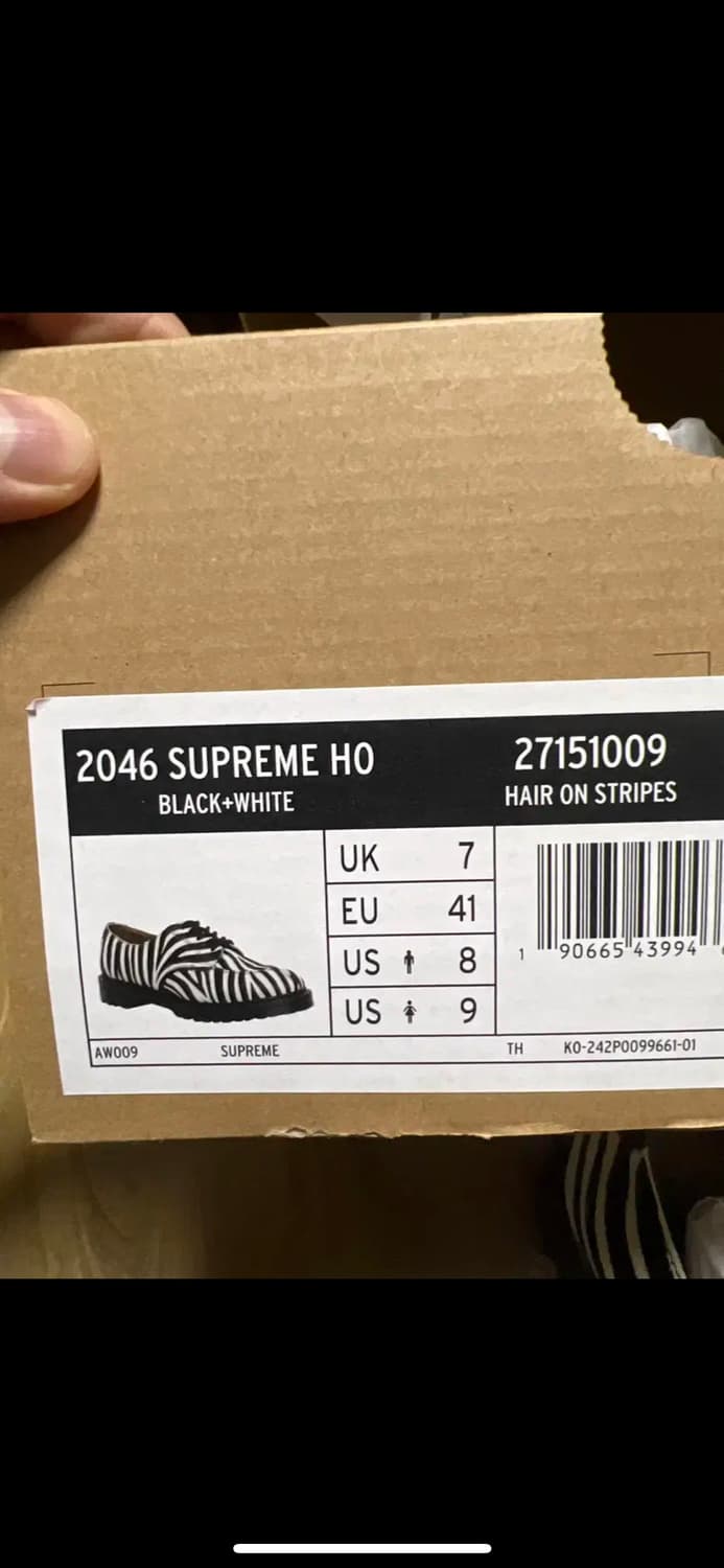 [41] 닥터마틴 슈프림 2046 지브라 상품이미지2