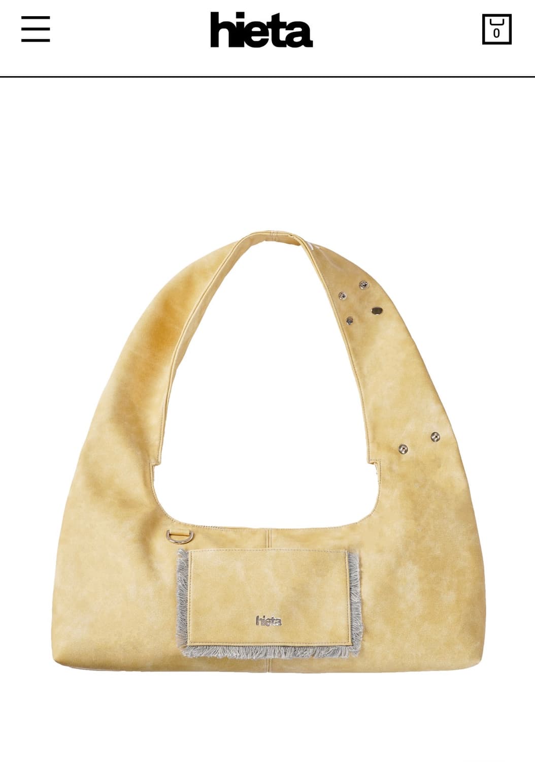 [새제품]히에타 티나백 버터색상 상품이미지3