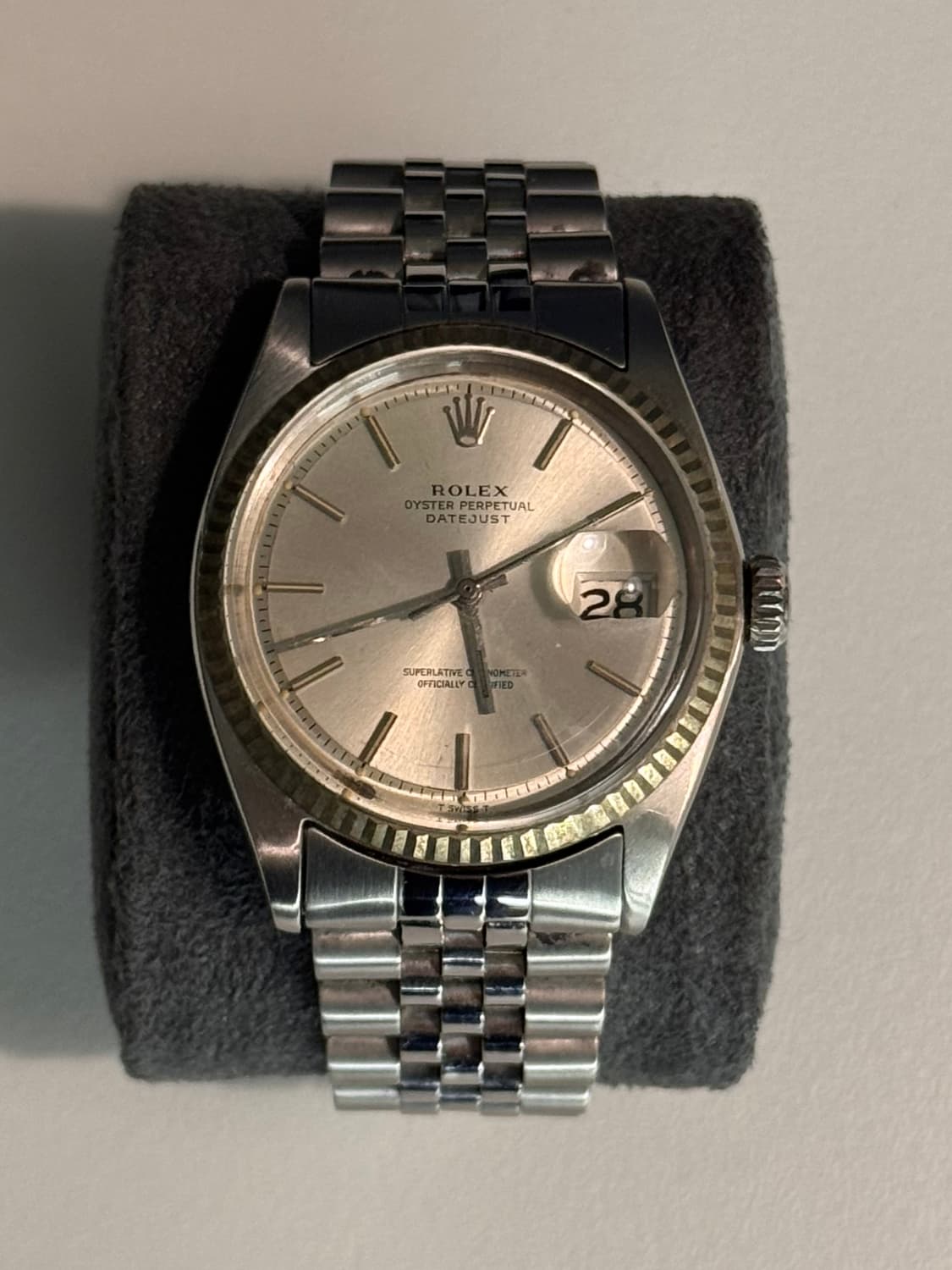 롤렉스 데이저스트 1601 실버 쥬빌레 판매합니다 상품이미지1