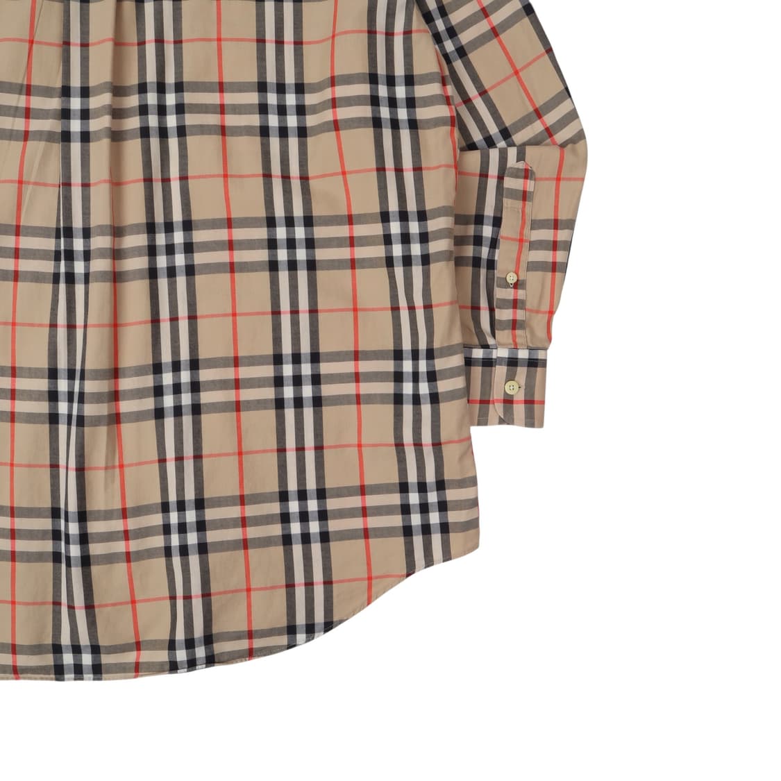 버버리 베이지 노바체크 셔츠 상품이미지7