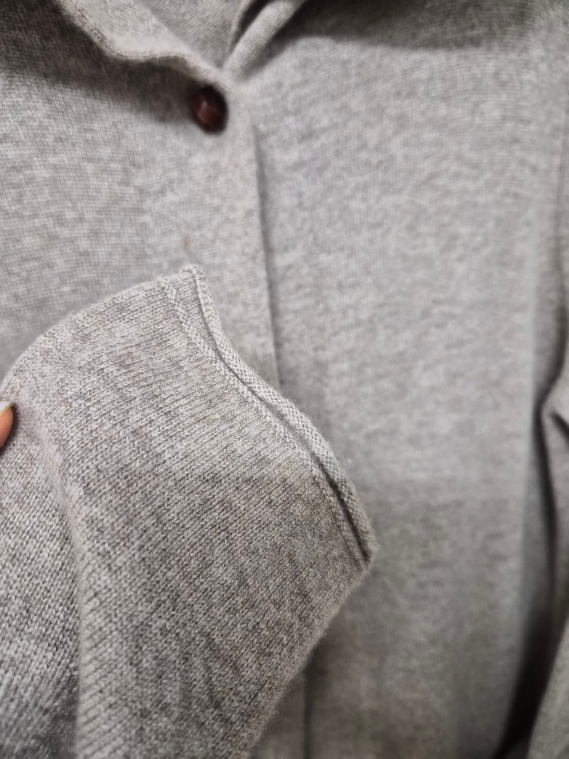 고비  캐시미어 후드롱 가디건 상품이미지3