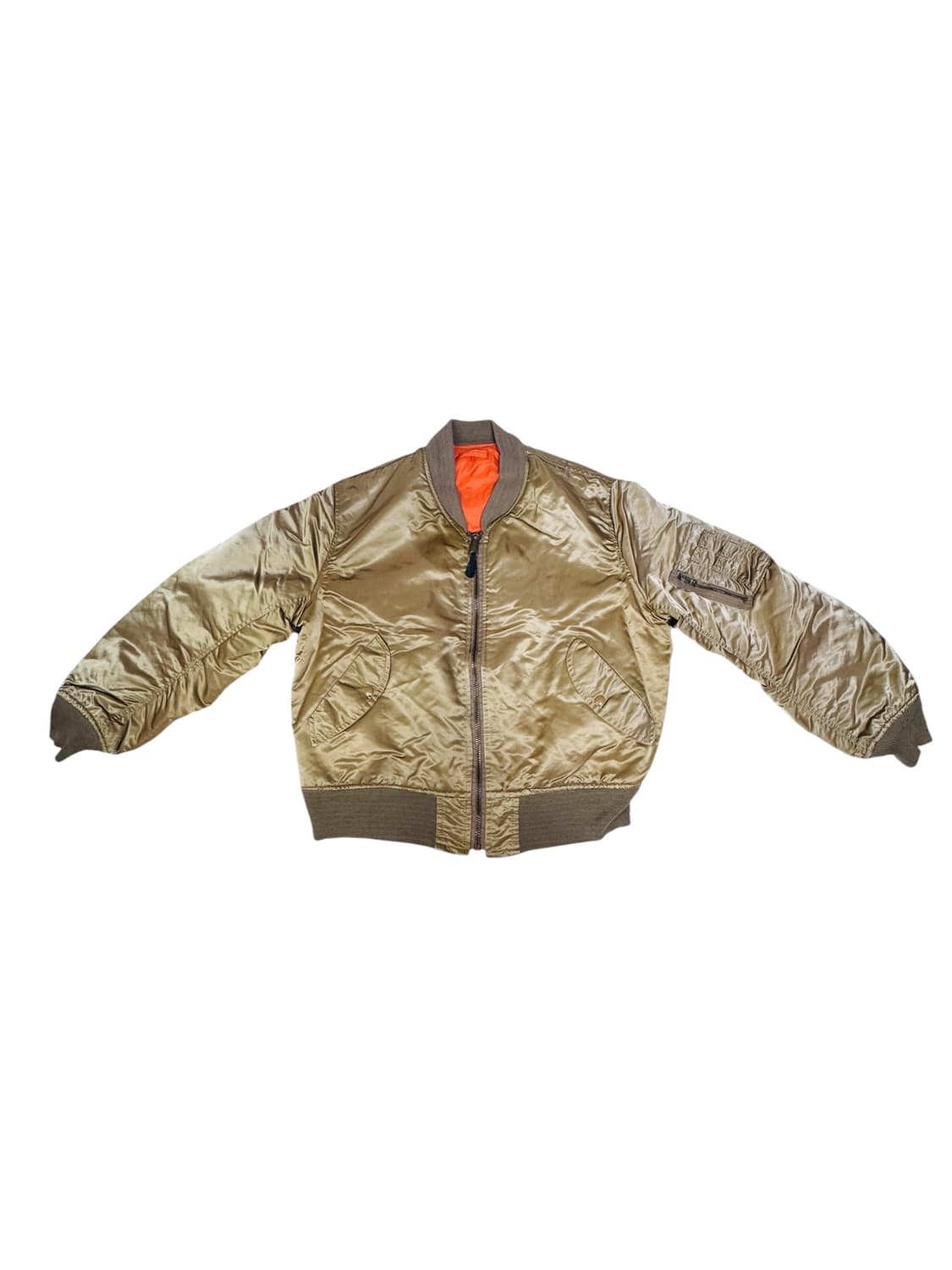 빈티지 콜린스 마원 CORINTH MA-1 리버시블 항공점퍼 L 상품이미지1