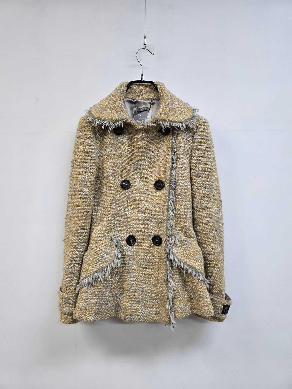 오브제 도톰 울 트위드 자켓 상품이미지3