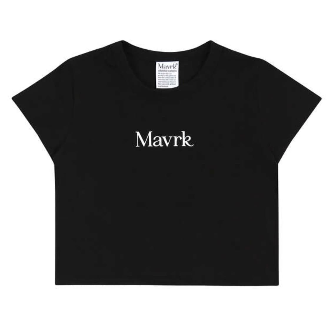 Mavrk 블랙 크롭 숏슬리브 M 상품이미지5