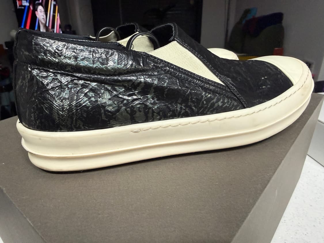 릭오웬스 다크쉐도우 라몬즈 로우 슬립온(에나멜) 상품이미지5