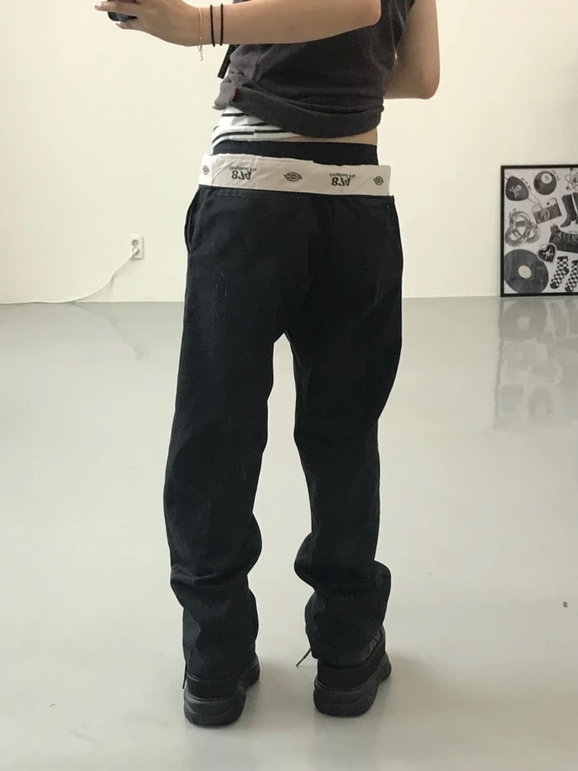 디키즈 874 블랙 팬츠 상품이미지2