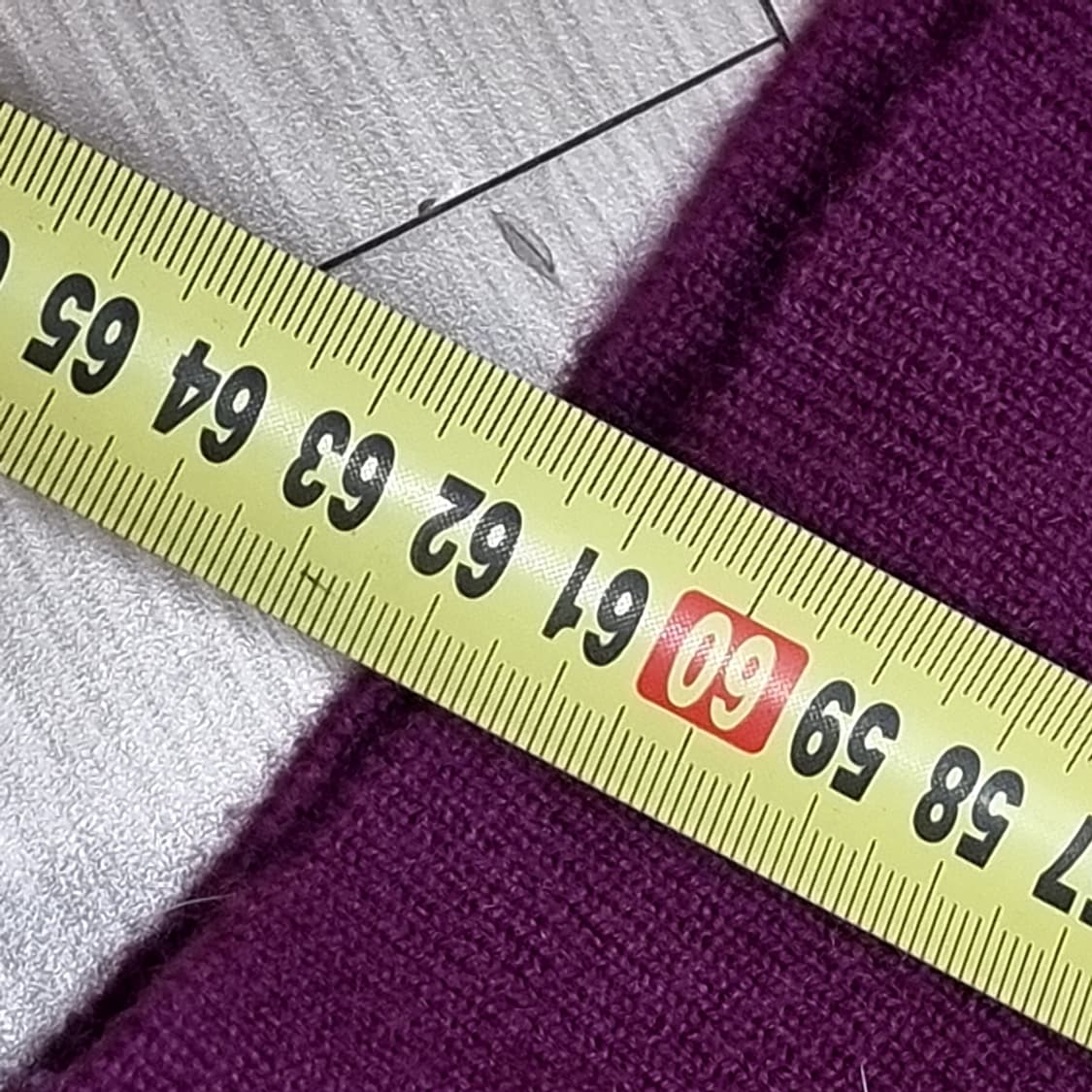 일본제90's Cassidy homme빈티지 패턴 니트 퍼플(100) 상품이미지6