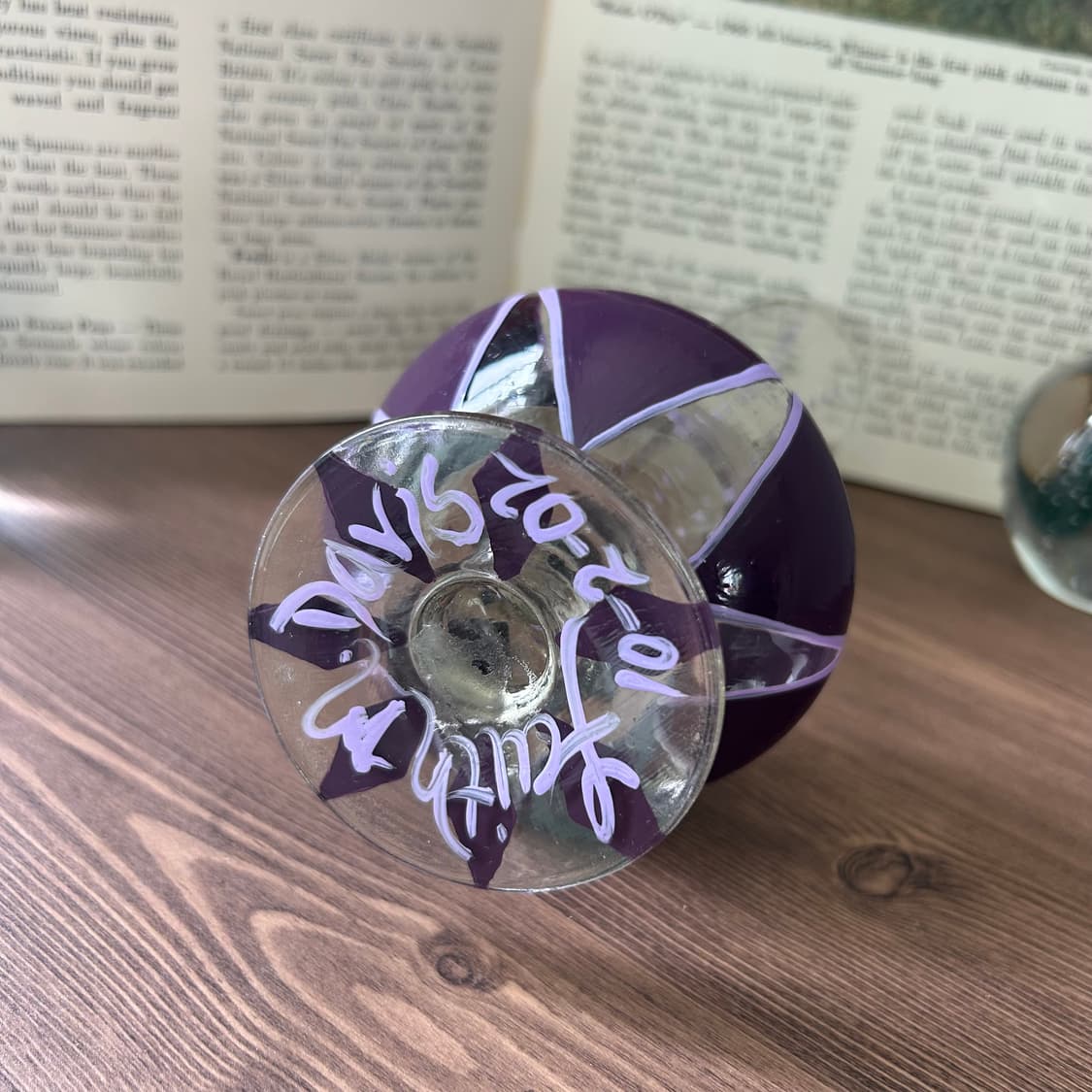 핸드페인티드 미국 빈티지 화병 상품이미지5