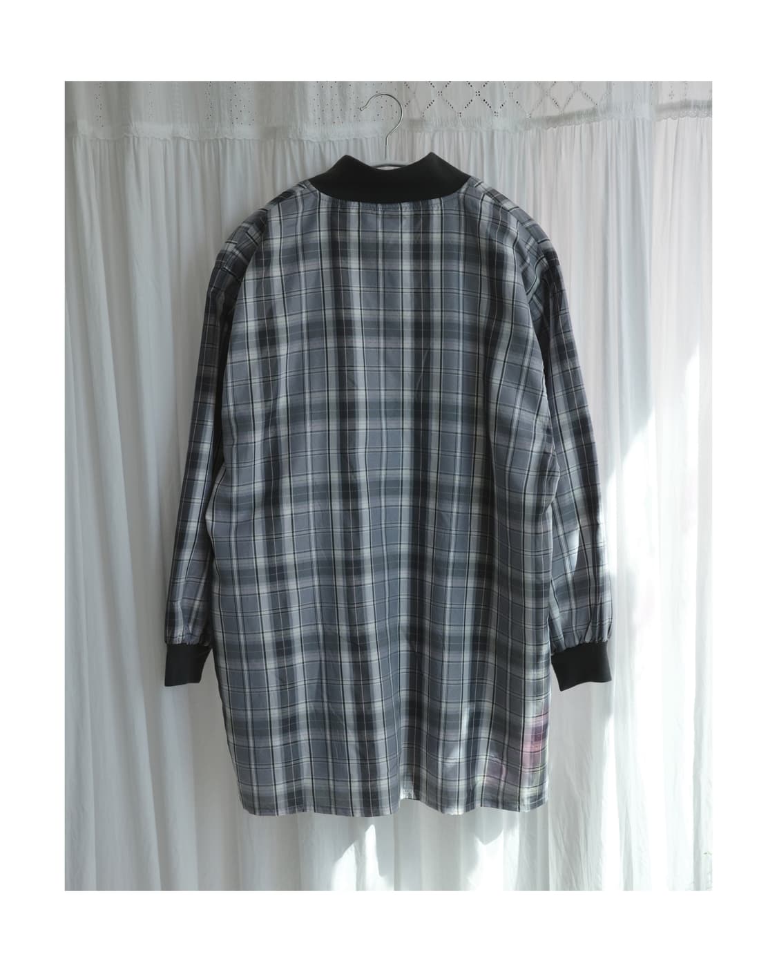 Cat garden check outwear 상품이미지2