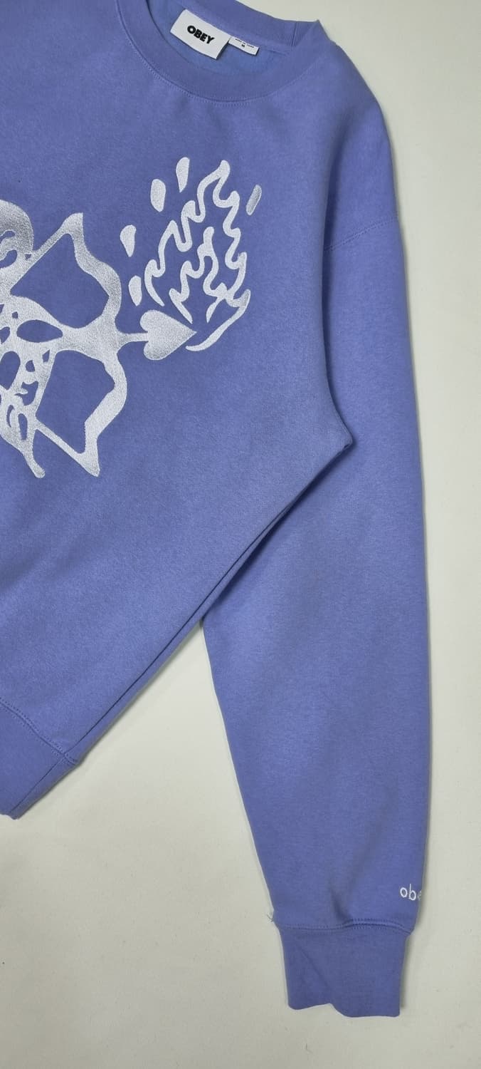 오베이 큐피트 자수 기모 맨투맨 M _ 공용, 님성 상품이미지4