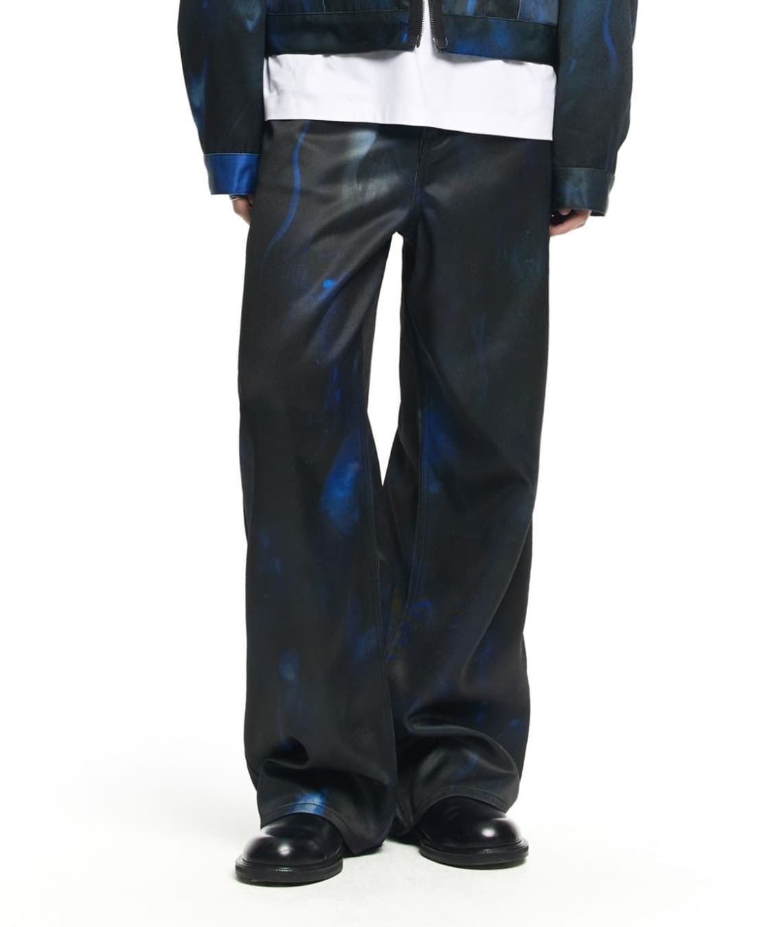 메종미네드 코즈믹 블루 팬츠 48 상품이미지1