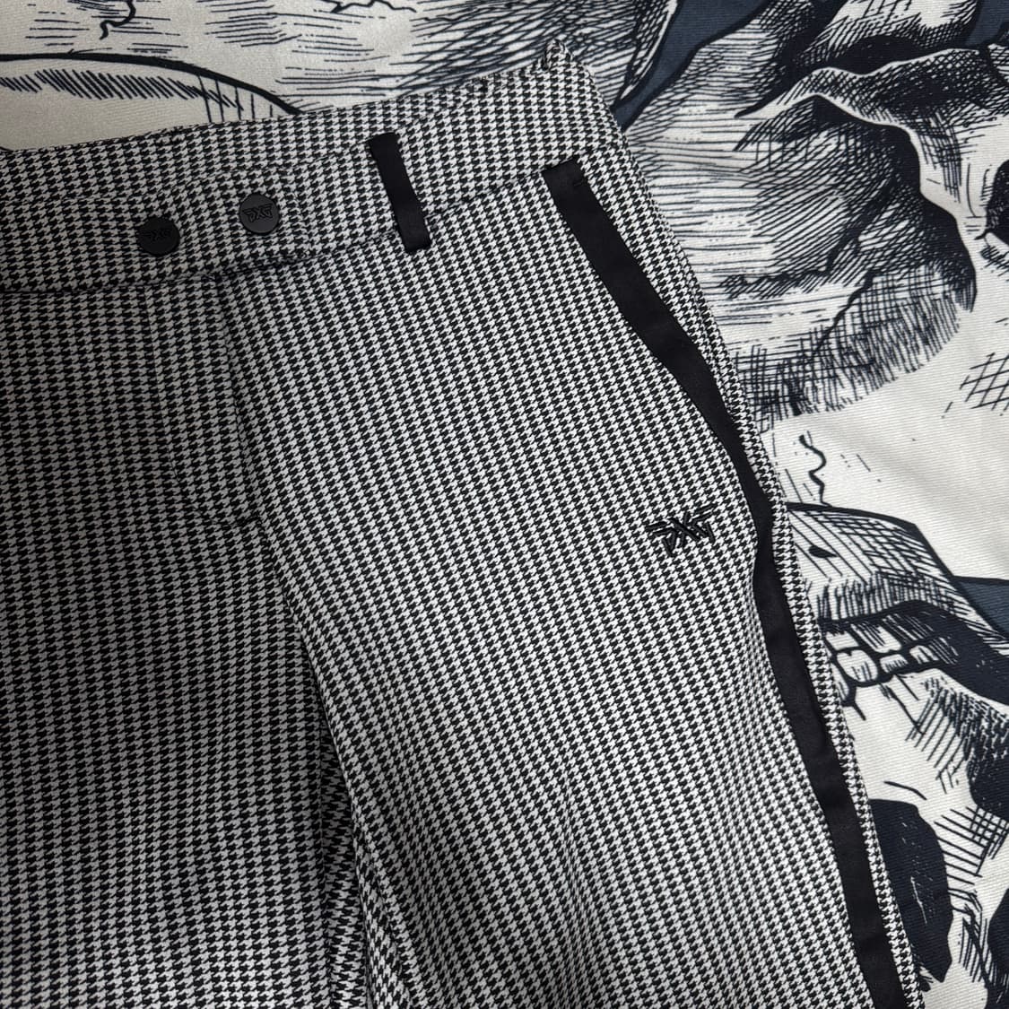 PXG 하운드체크 여성골프바지 XS사이즈 상품이미지3