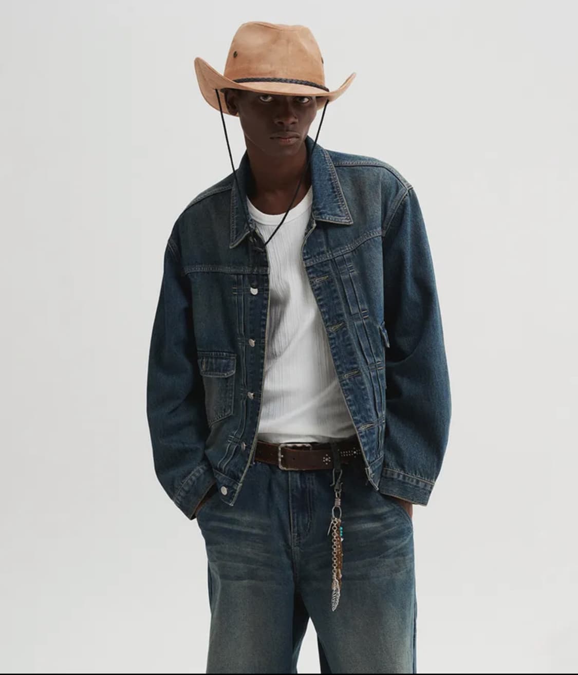 Dnsr 헤리티지 데님 자켓 블루 상품이미지2