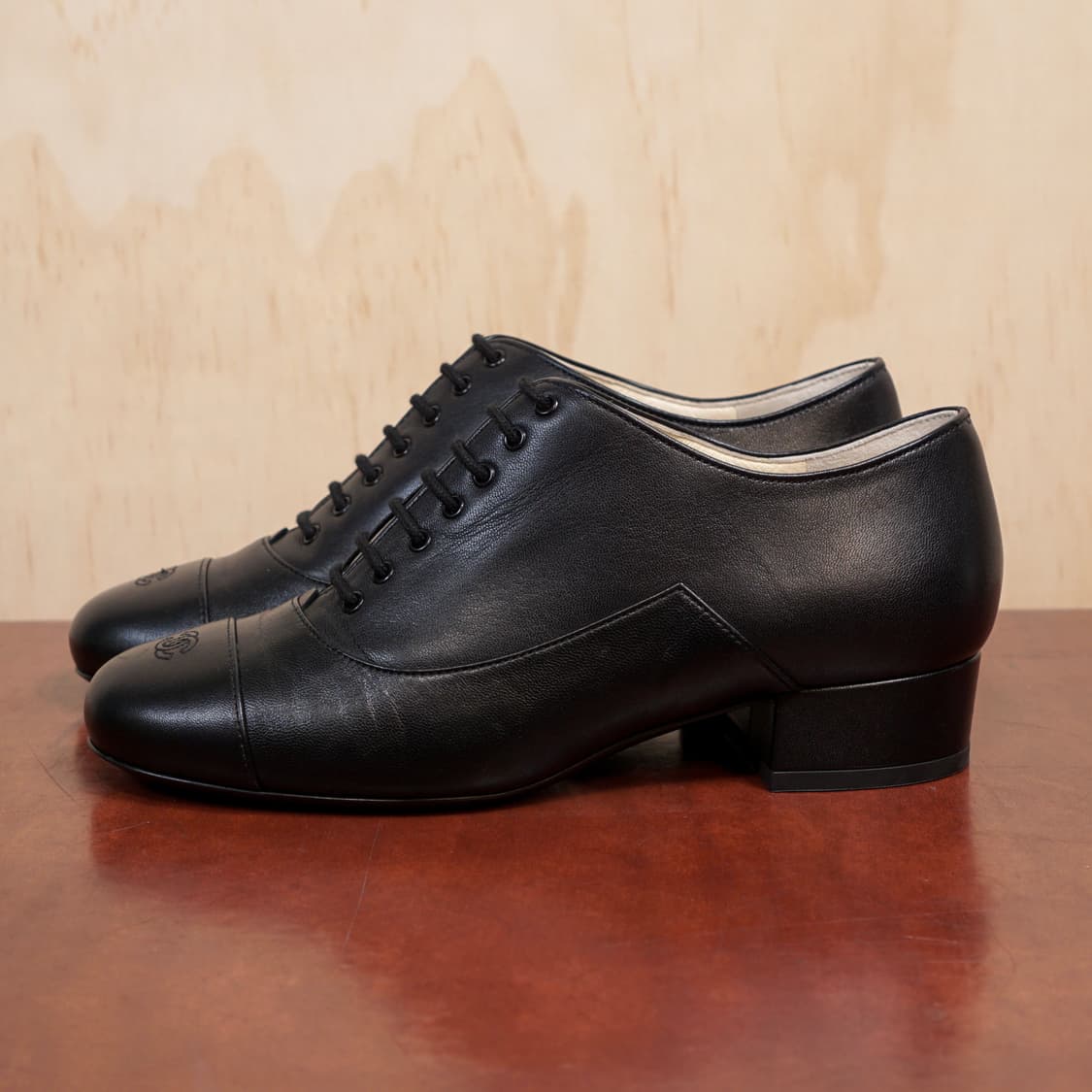 샤넬 CC 로고 램스킨 슈즈 유니폼 라인 상품이미지3