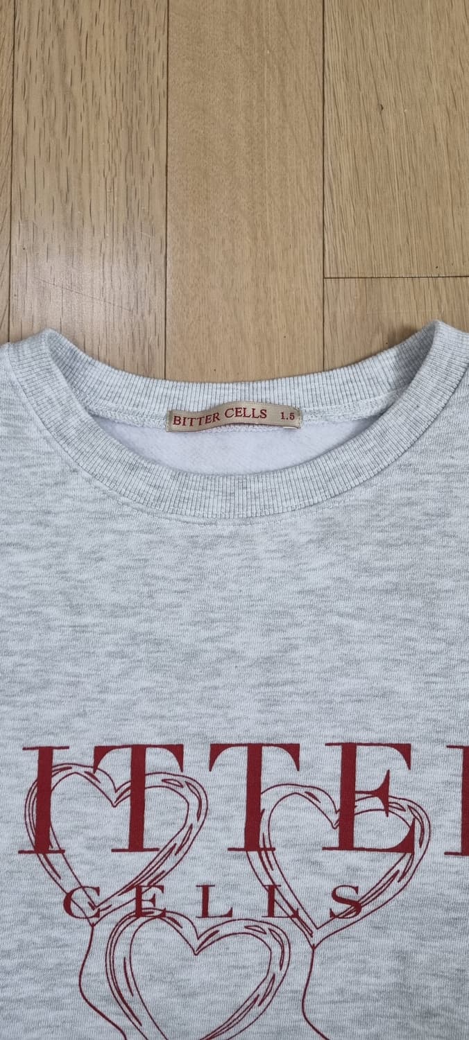 비터셀즈 하트벌룬 기모 맨투맨 1.5 size _ 여성 상품이미지9