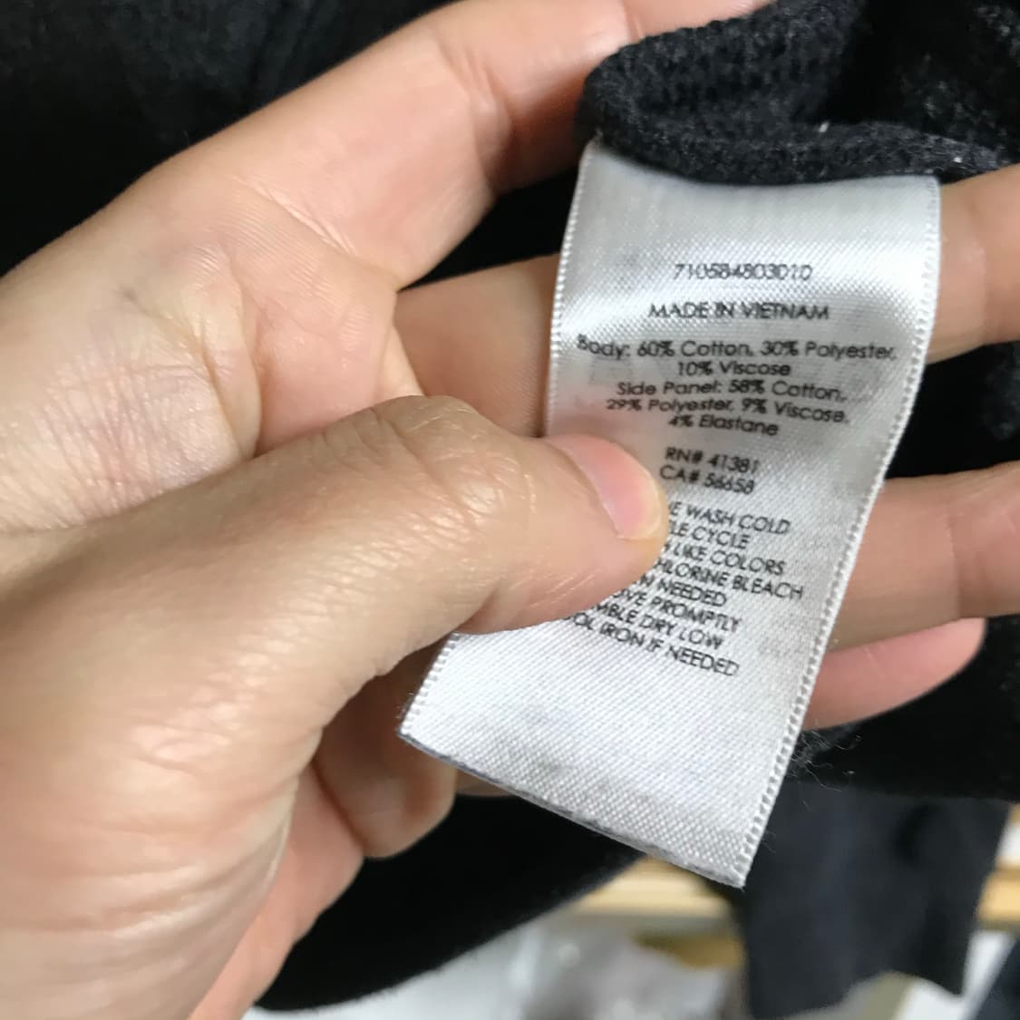 폴로 차콜 라운드 스웻셔츠 상품이미지4